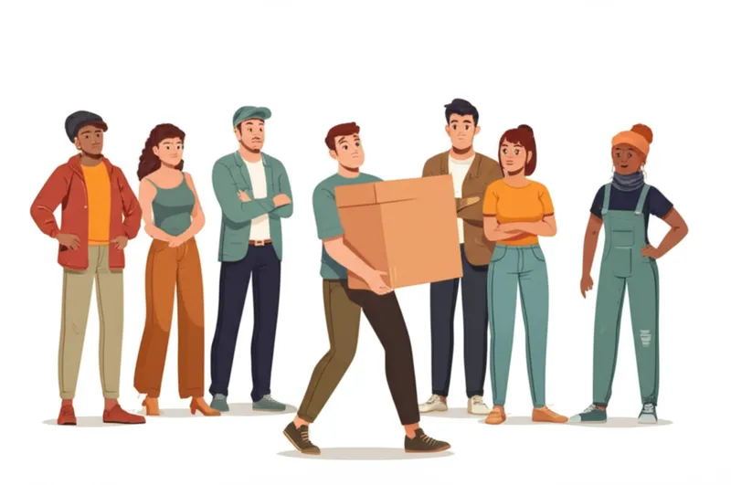 Illustration visuelle du mot « assistants » - Assistants, témoins