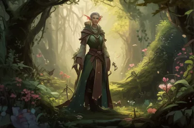 Illustration elf - Image 1