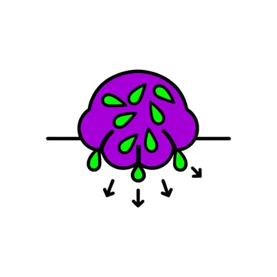 Illustration secretion