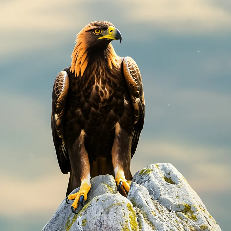 Визуальная иллюстрация regardant: Внимательный, бдительный; созерцательный - Изображение 1