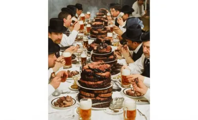 Illustration beefsteak - Image 1