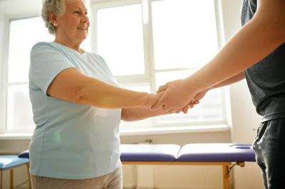 Illustration physiotherapist