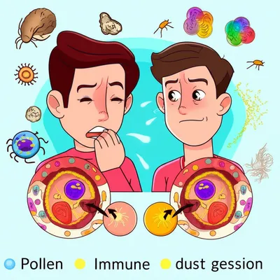 Illustration allergies