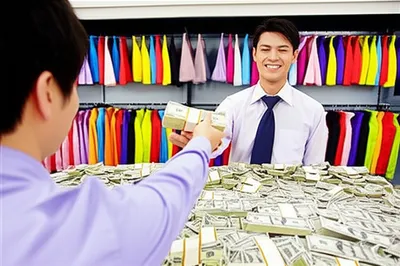 Illustration overpaying