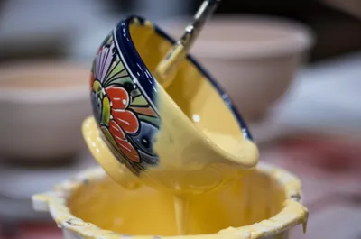 Illustration enamelled