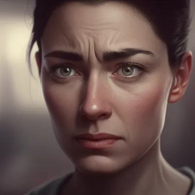 Illustration displeased - Image 1