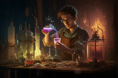 Illustration chemist - Image 1