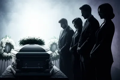 Illustration funeral - Image 1