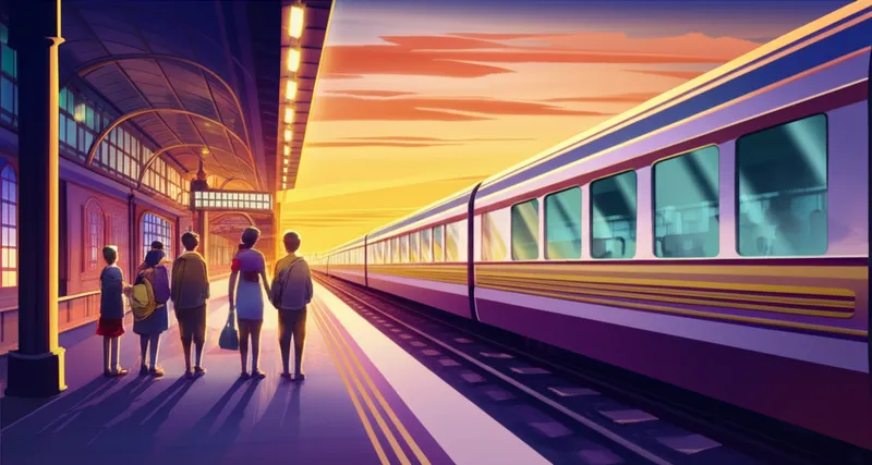 Визуальная иллюстрация слова «arrived» - Прибыть, приехать