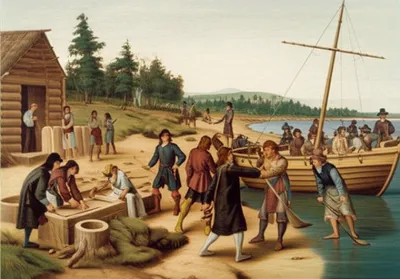 Illustration colonial - Image 1