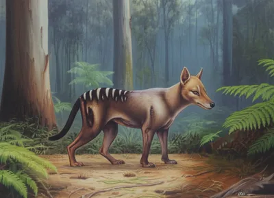Illustration thylacine