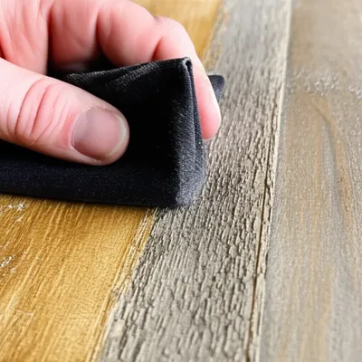 Illustration sandpapered