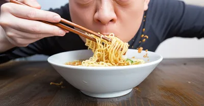 Illustration slurping