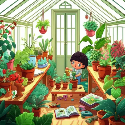 Illustration hothouse - Image 1