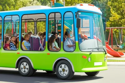 Illustration minibus