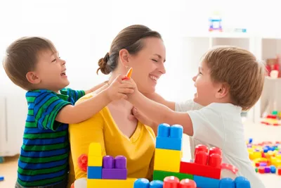 Illustration babysitter