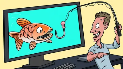 Illustration catfishing