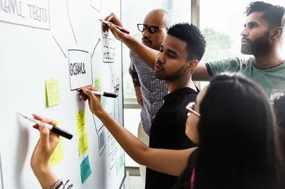 Illustration coworker