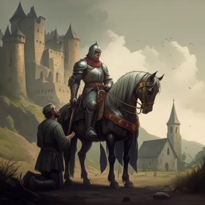 Illustration feudalism