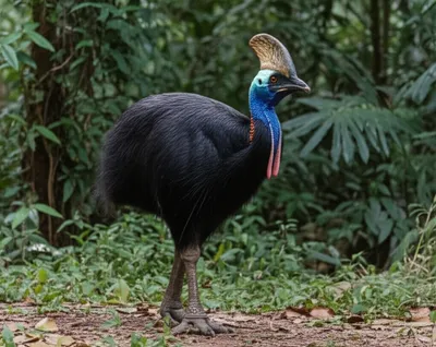 Illustration cassowary