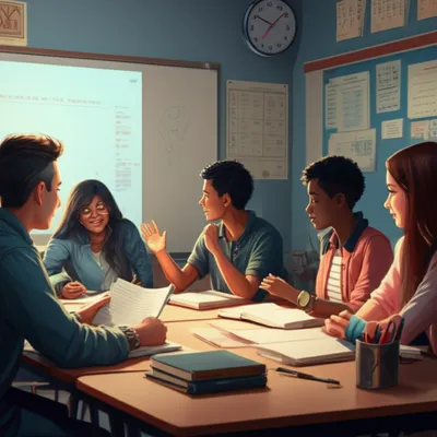 Illustration homeroom - Image 1