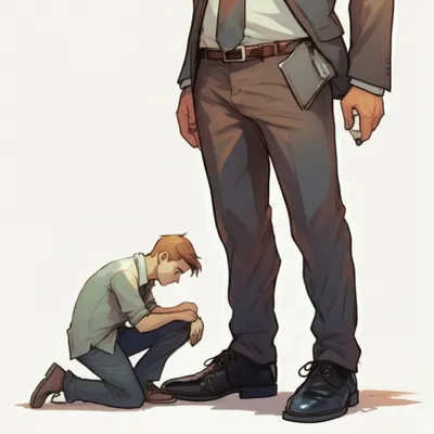 Illustration slavishly