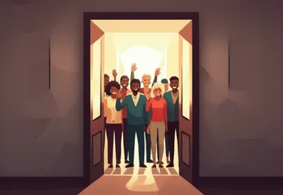 Illustration greetings