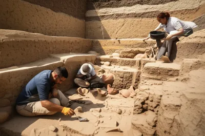 Illustration excavations