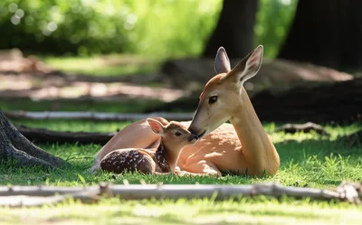 Illustration fawn - Image 1