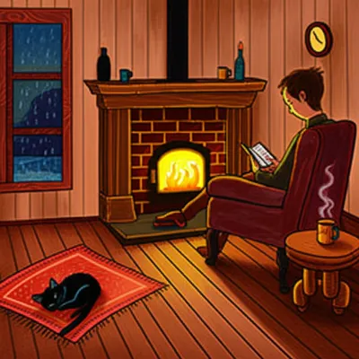 Illustration staying - Image 1