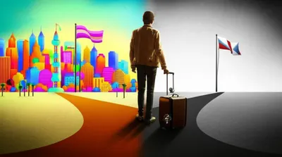 Illustration expatriate - Image 1