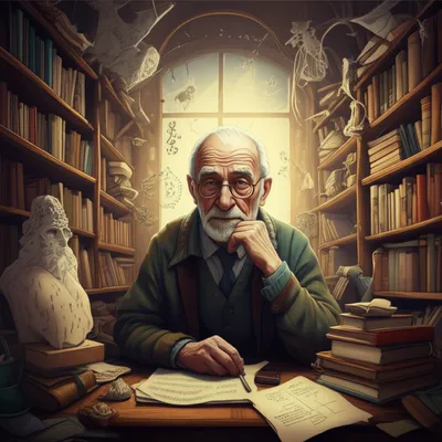 Illustration academician - Image 1