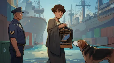 Illustration smuggled - Image 1