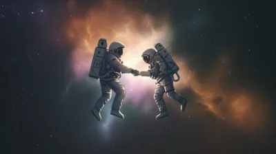 Illustration microgravity