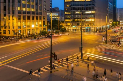 Illustration streetlights