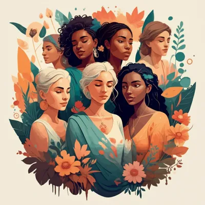 Illustration femininity