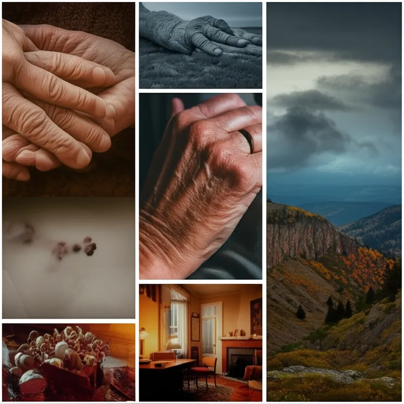 的视觉插图 montage: 蒙太奇，剪辑。
 - 图片 1