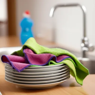 Illustration dishcloth