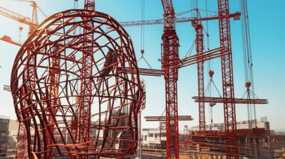 Illustration cranes - Image 1