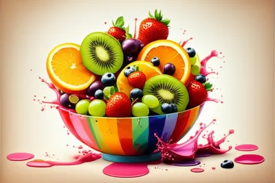 Illustration fruity