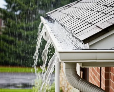 Illustration eavestrough