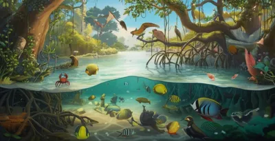 Illustration mangroves - Image 1