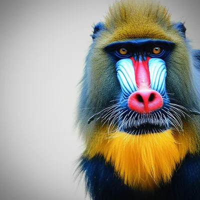 Illustration mandrills - Image 1