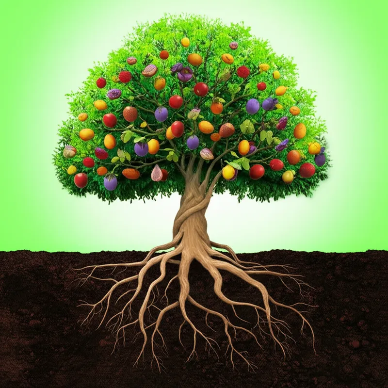 Illustration visuelle du mot « sources » - Sources