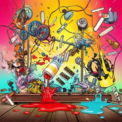 Illustration clusterfuck