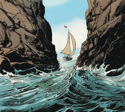 Illustration strait - Image 1