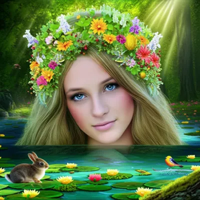 Illustration nymph - Image 1