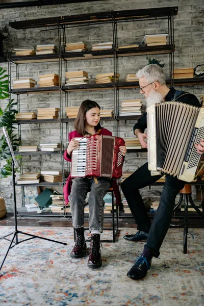 Illustration accordions