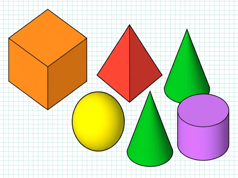 Ilustración visual de la palabra "geometric" - Geométrico