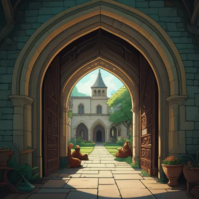 Illustration abbey - Image 1